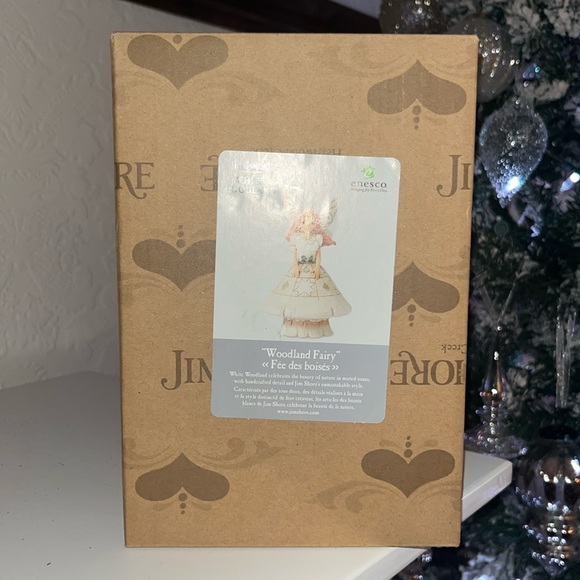 New SEALED Jim Shore Woodland Fairy Mushroom Skirt Figurine enesco - Picture 4 of 6